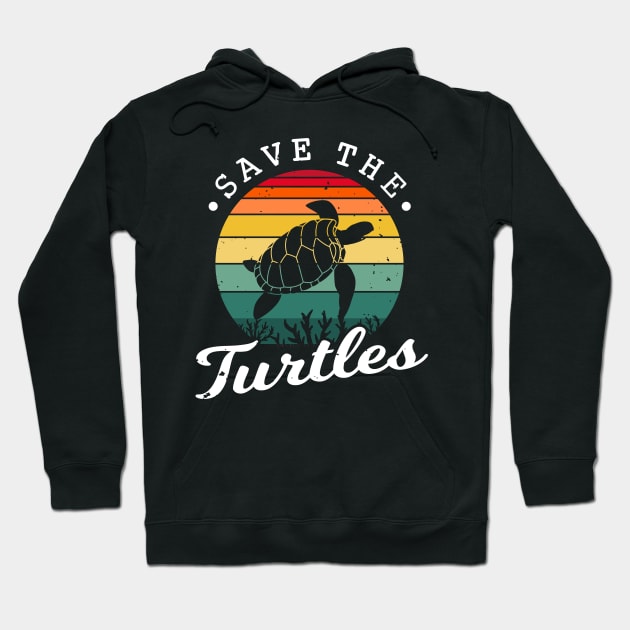 Save The Turtles Hoodie by Cooldruck